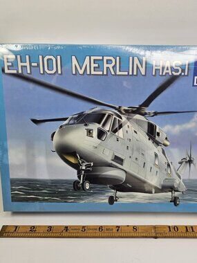 SEALED Italeri EH-101 Merlin HAS.1 Model Kit 1:72 Scale No.1219 New Helicopter